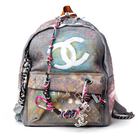 chanel backpack grafitti|chanel backpack graffiti price.